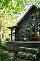(99) Small Cabin - D-Log - Cumberland Cabin - Honest Abe Log Homes